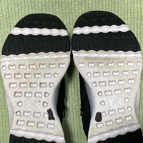 Under Armour Womens Cinch Drift 2 Black Athletic Sneaker Shoes - Size US 6.5 - Picture 9 of 11